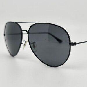 Shady Rays Elite Black Stealth Frame Pro Polarized Grey Lens Aviator Sunglasses